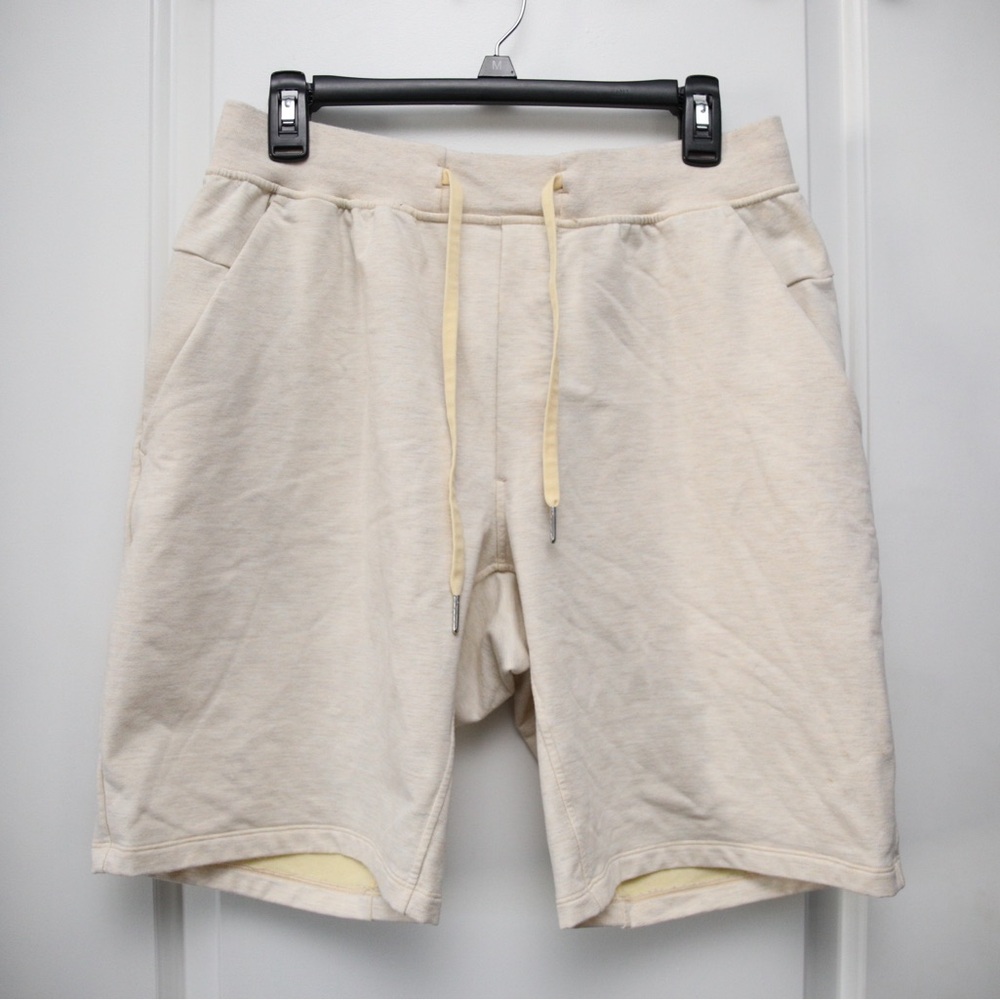Lululemon Cream Sweatshorts